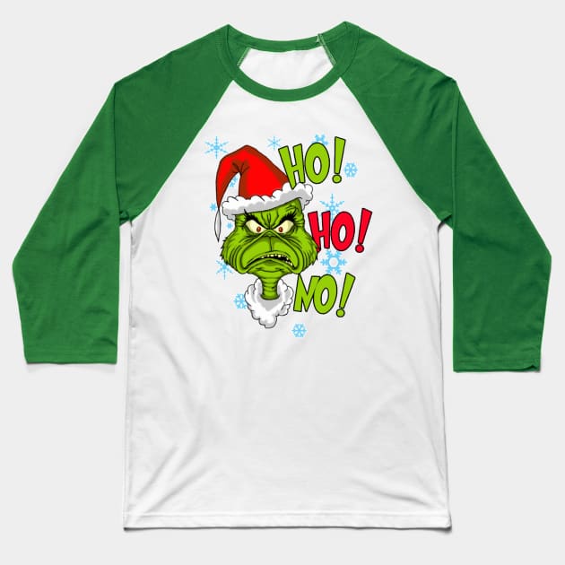 You're a Mean One Baseball T-Shirt by AABDesign / WiseGuyTattoos